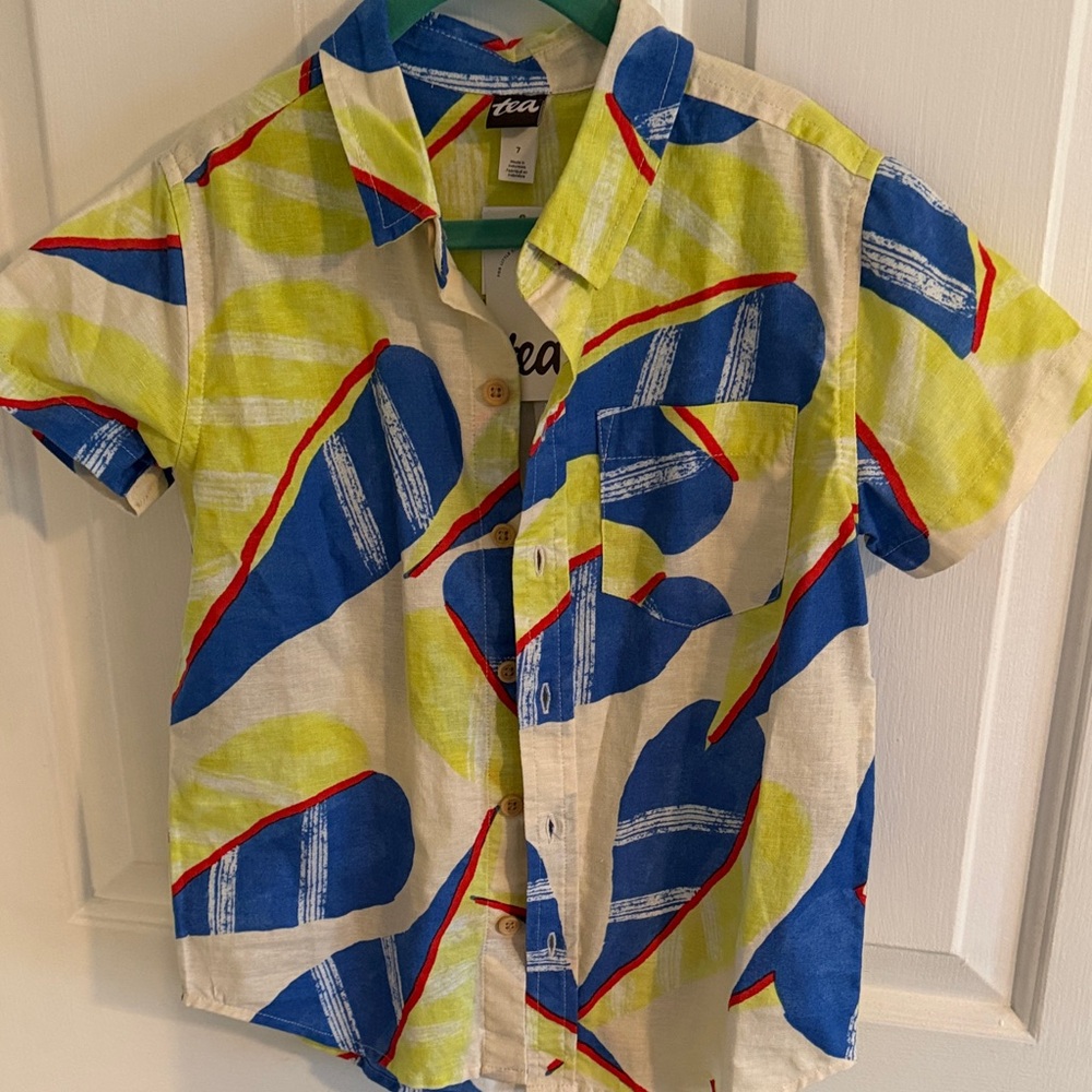 NWT Size 7 Tea Collection Shirt